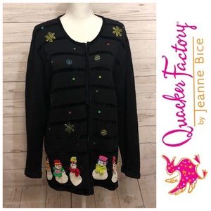 [ Quacker Factory ] Knit Christmas Sweater